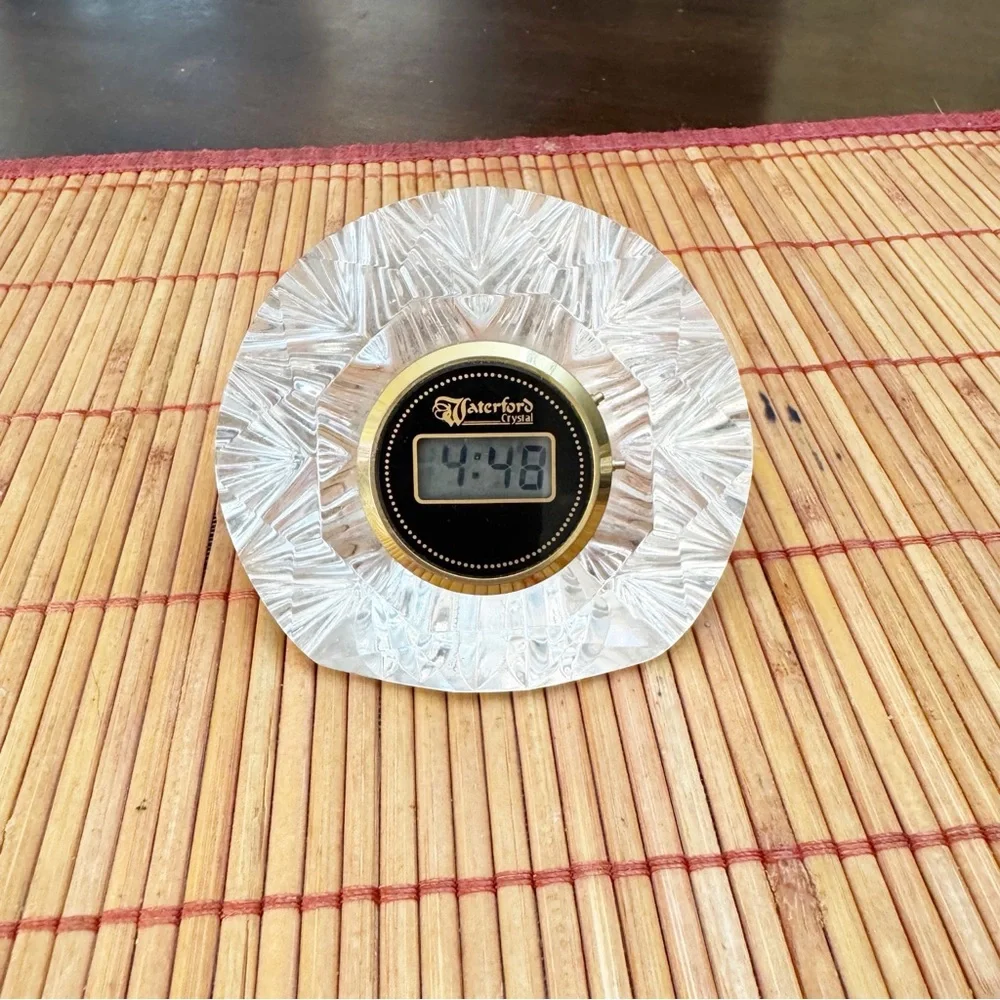 Digital Clock Lismore by WATERFORD CRYSTAL